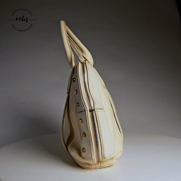 Kelsi Dagger Genuine Leather Studded Crossbody Handbag - Picture 5 of 13